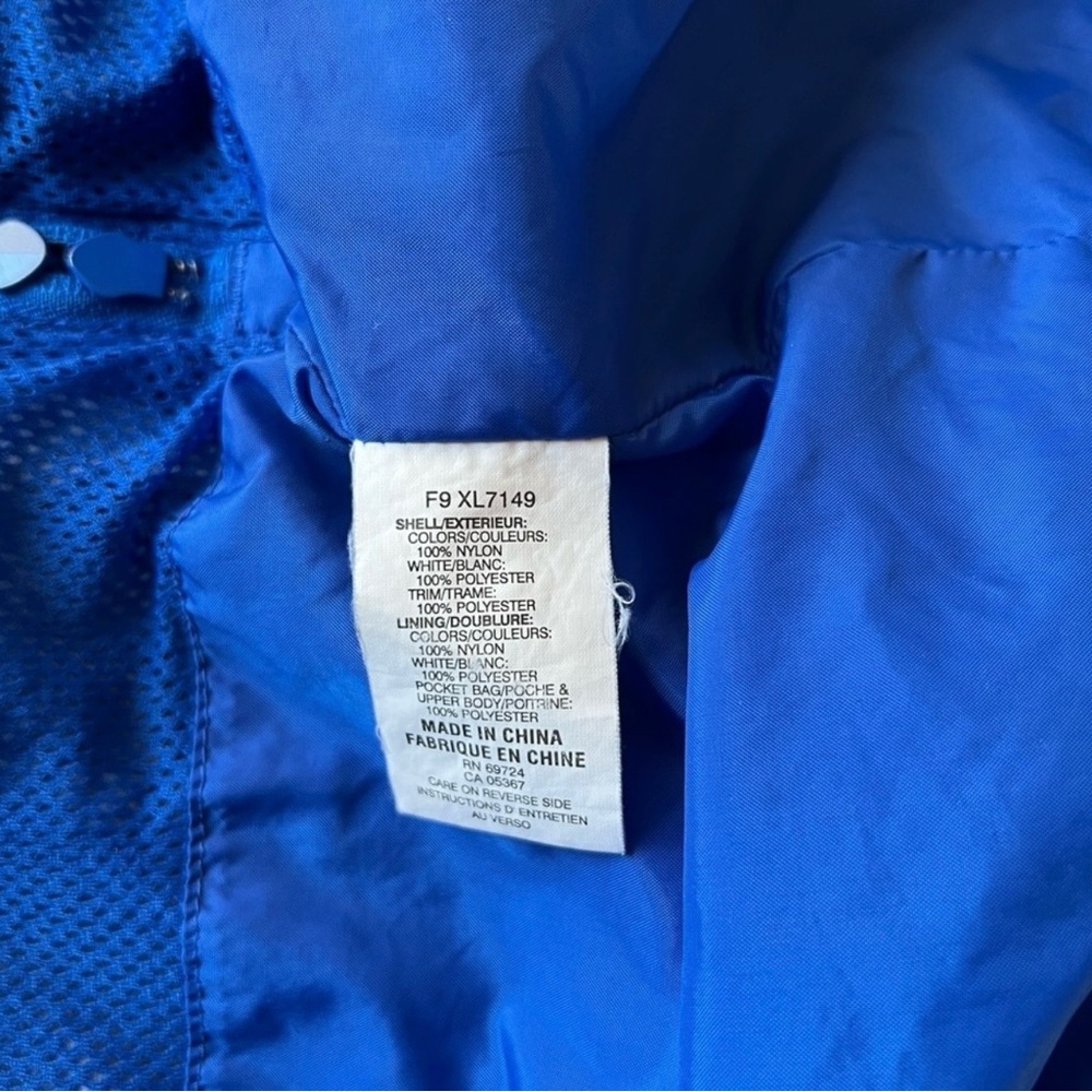 Vintage Columbia Sportswear Blue Black Outdoor Jacket Women’s Size Small - Picture 12 of 16